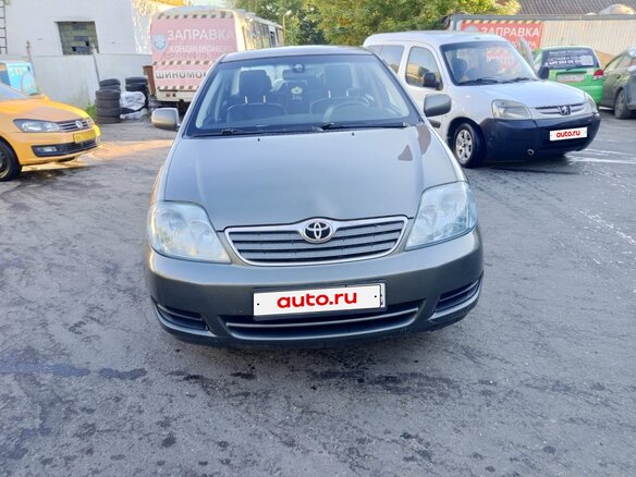 2005 Toyota Corolla IX (E120, E130) Рестайлинг, серый, 450000 рублей - вид 3