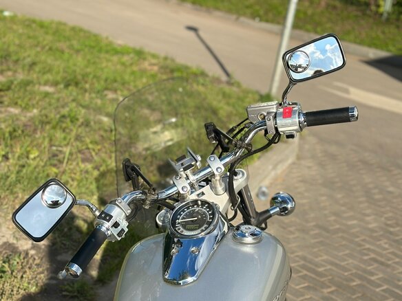 2007 Honda Shadow 750, серебристый, 495000 рублей - вид 9