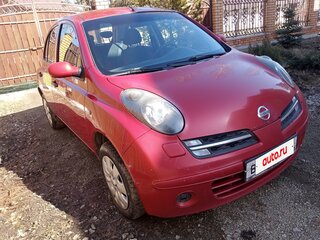 2007 Nissan Micra III (K12), красный, 440000 рублей, вид 2
