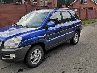 2007 Kia Sportage II, синий, 730000 рублей, вид 5
