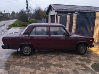 2008 Lada (ВАЗ) 2107, пурпурный, 199999 рублей, вид 4