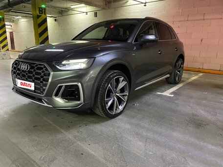 2022 Audi Q5 45 TFSI II (FY) Рестайлинг, серый, 4400000 рублей, вид 1