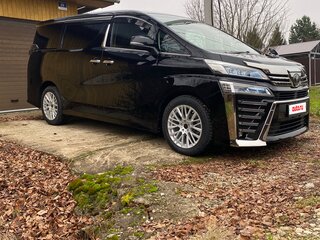 2018 Toyota Vellfire II Рестайлинг, чёрный, 4300000 рублей, вид 4