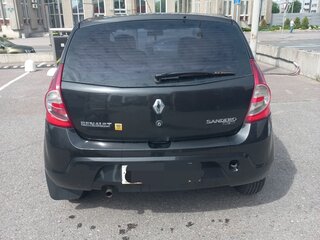 2012 Renault Sandero I, чёрный, 350000 рублей, вид 4