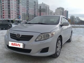 2008 Toyota Corolla X (E140, E150), серебристый, 750000 рублей, вид 2