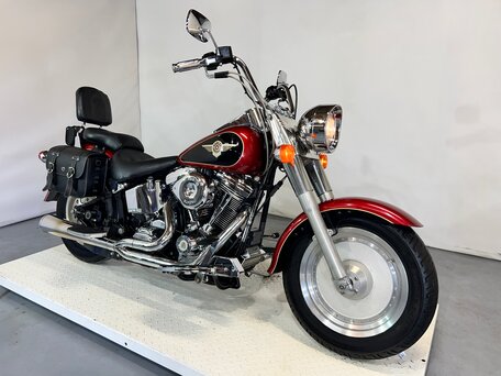 1998 Harley-Davidson Fat Boy, пурпурный, 770000 рублей, вид 2