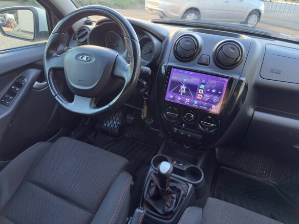 2015 Lada (ВАЗ) Granta Sport I, белый, 431000 рублей - вид 13