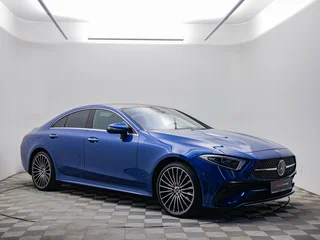 2022 Mercedes-Benz CLS 450 III (C257) Рестайлинг, синий, 7120000 рублей, вид 3