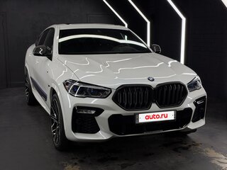 2021 BMW X6 40d III (G06), белый, 9600000 рублей, вид 3
