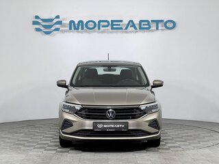 2021 Volkswagen Polo VI, бежевый, 1835000 рублей, вид 2