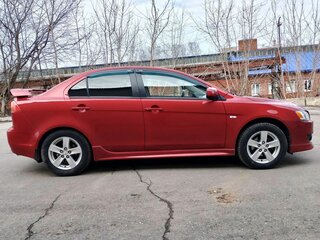2008 Mitsubishi Lancer X, красный, 660000 рублей, вид 4
