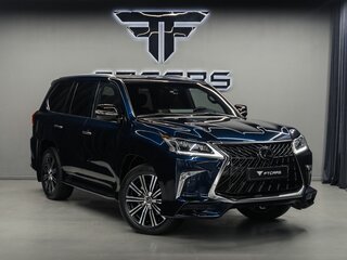 2018 Lexus LX 570 III Рестайлинг 2, синий, 10794000 рублей, вид 2