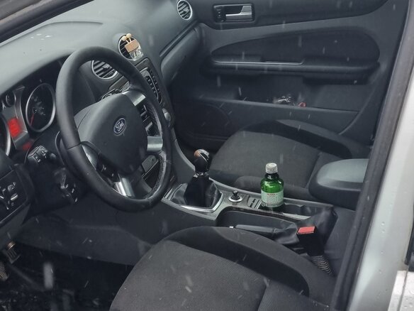 2008 Ford Focus II Рестайлинг, серебристый, 450000 рублей - вид 7