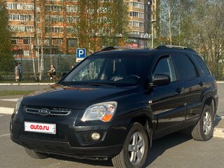 2010 Kia Sportage II Рестайлинг, чёрный, 1150000 рублей, вид 1