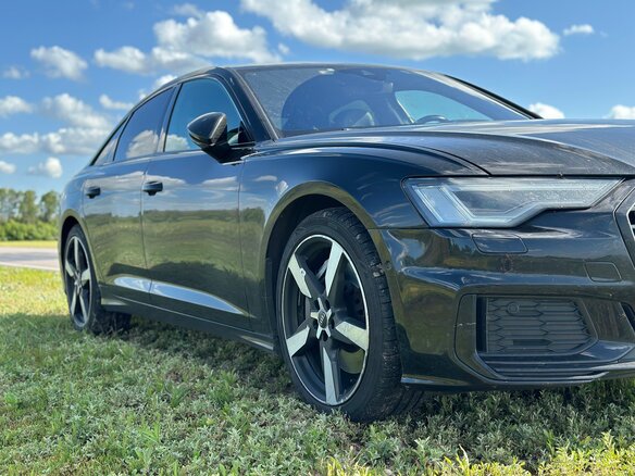 2018 Audi A6 55 TFSI V (C8), чёрный - вид 8