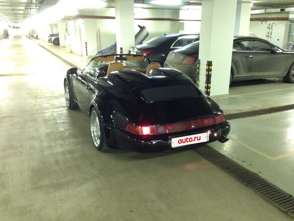 1994 Porsche 911 Carrera III (964), чёрный - вид 10