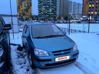2004 Hyundai Getz I, голубой, 380000 рублей, вид 2