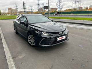 2021 Toyota Camry VIII (XV70) Рестайлинг, чёрный, 2350000 рублей, вид 3