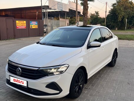 2022 Volkswagen Polo VI, белый, 1480000 рублей, вид 1