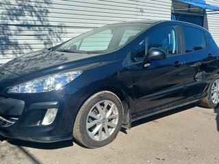 2008 Peugeot 308 I, чёрный, 295000 рублей, вид 2