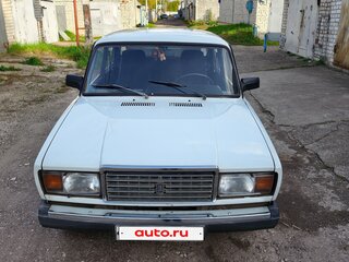 1998 Lada (ВАЗ) 2107, белый, 160000 рублей, вид 1