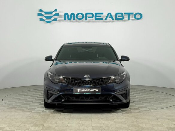 2018 Kia Optima IV Рестайлинг, синий, 1789000 рублей - вид 1