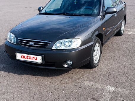 2006 Kia Spectra I Рестайлинг 2, серый, 365000 рублей, вид 1
