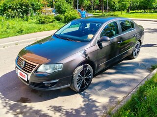 2008 Volkswagen Passat B6, коричневый, 780000 рублей, вид 1