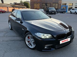 2014 BMW 5 серии 520i VI (F10/F11/F07) Рестайлинг, чёрный, 1750000 рублей, вид 3