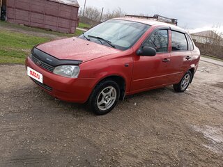 2006 Lada (ВАЗ) Kalina I, красный, 370000 рублей, вид 1