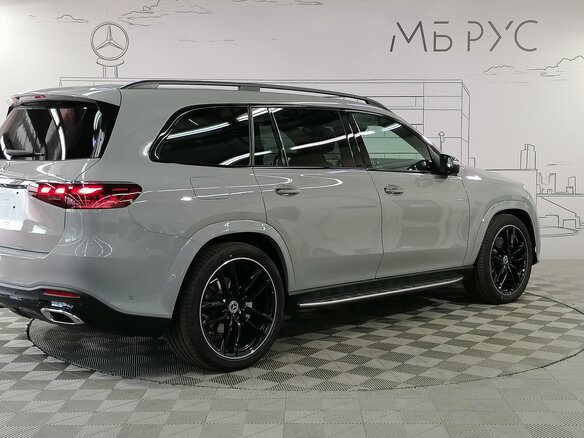 2026 Mercedes-Benz GLS 450 d II (X167) Рестайлинг, серый - вид 5