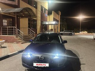 2006 Mazda 6 I (GG) Рестайлинг, синий, 450000 рублей, вид 2
