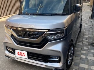 2019 Honda N-BOX II, серебристый, 1230000 рублей, вид 2