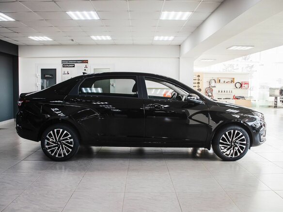 2024 Lada (ВАЗ) Aura, чёрный - вид 10