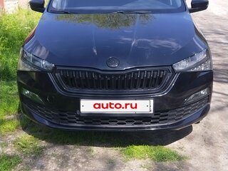 2021 Skoda Rapid II, чёрный, 1200000 рублей, вид 4