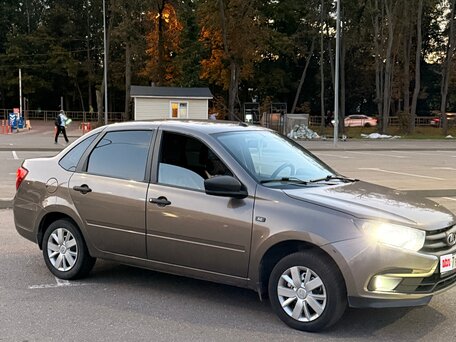 2020 Lada (ВАЗ) Granta I Рестайлинг, коричневый, 508000 рублей, вид 4