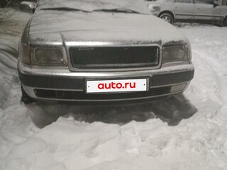 1991 Audi 100 IV (C4), серебристый, 350000 рублей, вид 4