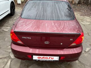 2006 Kia Spectra I Рестайлинг 2, красный, 290000 рублей, вид 3