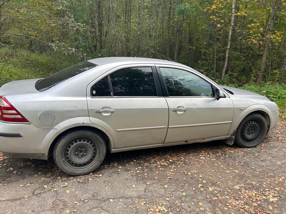 2004 Ford Mondeo III Рестайлинг, серебристый - вид 1