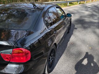 2006 BMW 3 серии 320i V (E90/E91/E92/E93), чёрный, 900000 рублей, вид 5