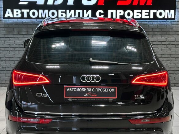 2015 Audi Q5 I (8R) Рестайлинг, чёрный - вид 6