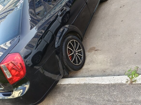 2007 Chevrolet Lacetti I, чёрный, 380000 рублей - вид 4