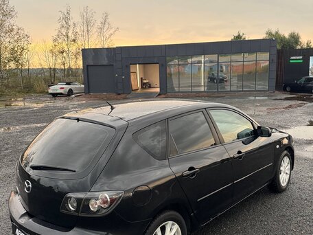 2008 Mazda 3 I (BK) Рестайлинг, чёрный, 450000 рублей, вид 4