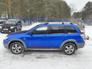 2006 Mitsubishi Outlander I, синий, 750000 рублей, вид 4