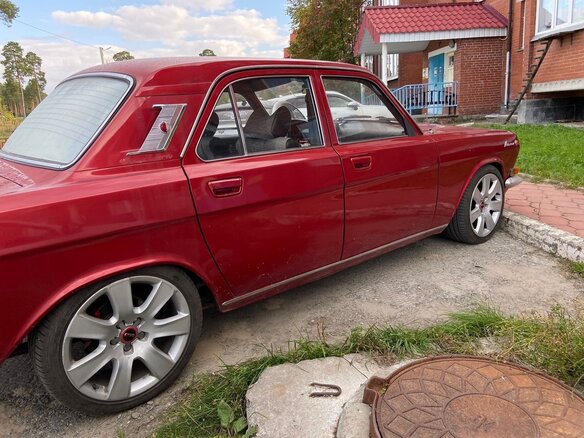 1989 ГАЗ 24 «Волга» 2434 II (2410), красный, 1700000 рублей - вид 7