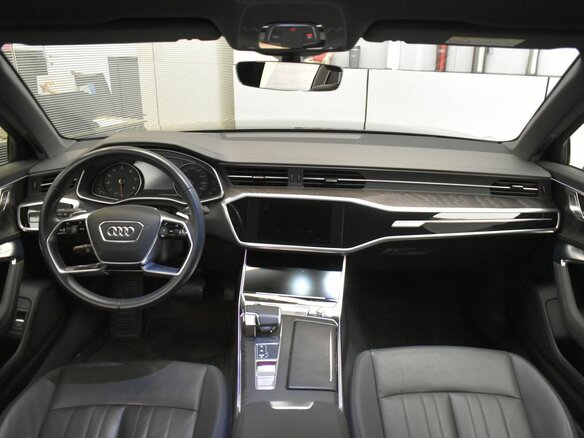 2021 Audi A6 45 TFSI V (C8), чёрный, 4649000 рублей - вид 9