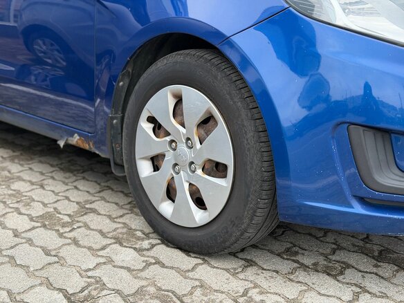 2012 Kia Rio III, синий, 795000 рублей - вид 4