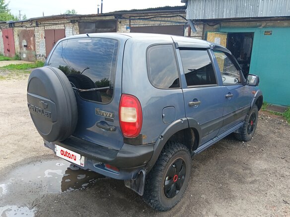 2008 Chevrolet Niva I, серый, 385000 рублей - вид 4