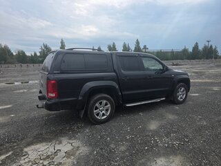 2013 Volkswagen Amarok I, чёрный, 1250000 рублей, вид 4