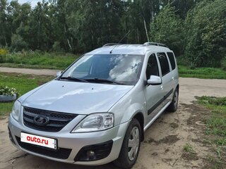 2013 Lada (ВАЗ) Largus I, серебристый, 700000 рублей, вид 1